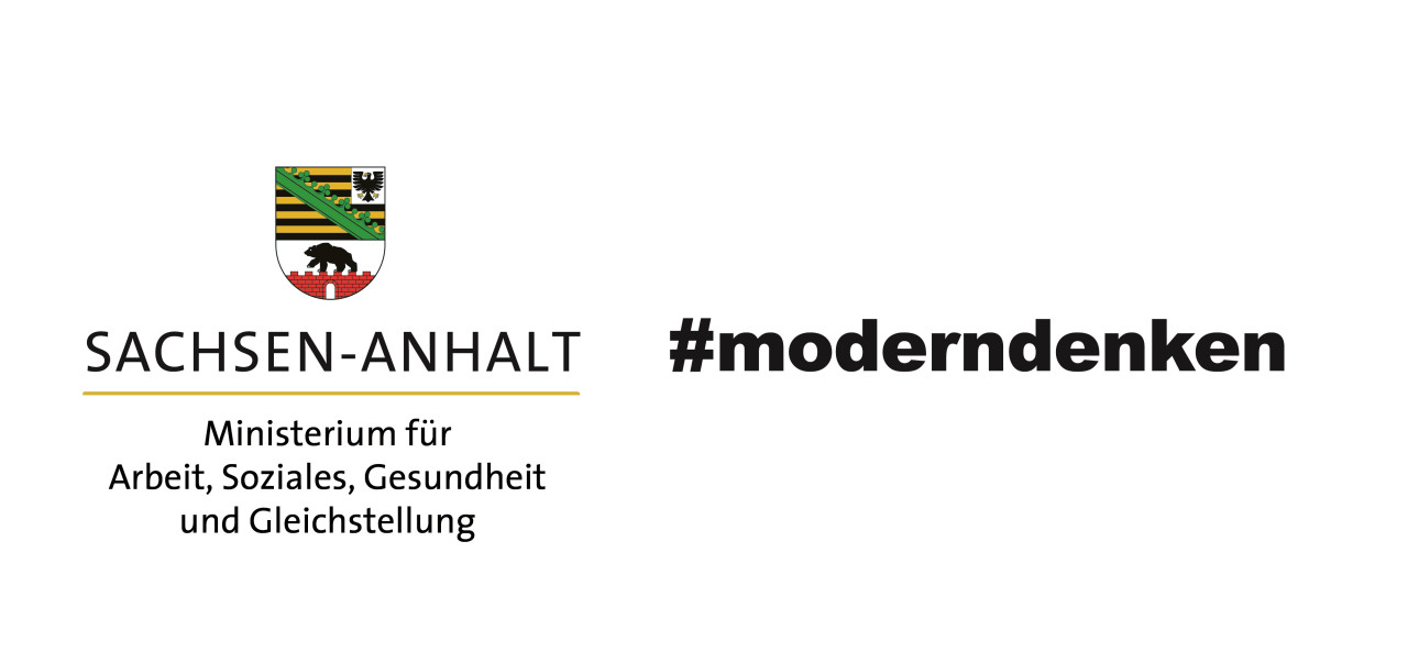Logo: Ministerium für Arbeit, Soziales, Gesundheit und Gleichstellung